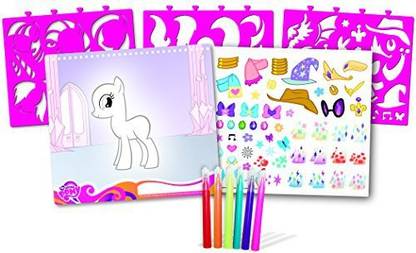 my LITTLE PONY Fashion Angels My Little Pony Full Size Sketch Portfolio with Art Set "styles may vary"