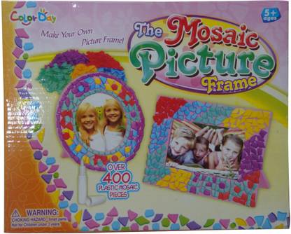 Color Day Mosaic Picture Frame