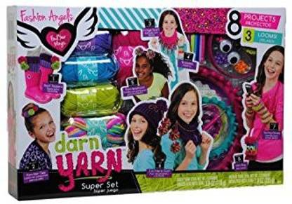 Darn Yarn Fashion Angels Super Set 8 In 1 Projects