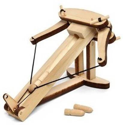 Abong Miniature Ballista Kit - Wooden Desktop Warfare Ballista