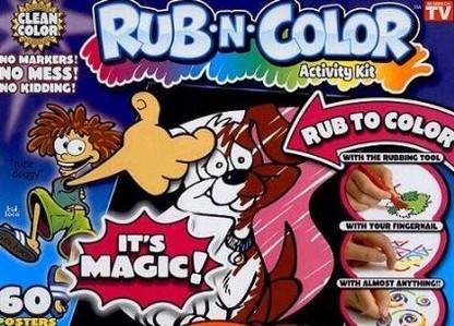 Color Loco Rub n Color Large Activity Kit