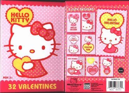 Sanrio Hello Kitty 32 Valentines