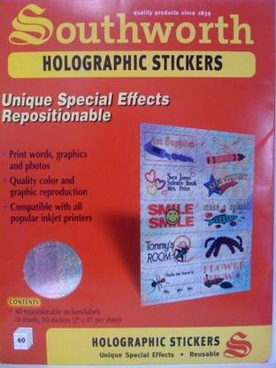 Southworth Holographic Stickers