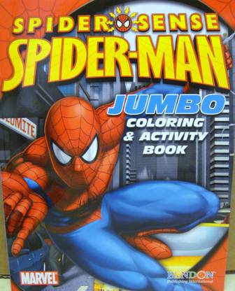 MARVEL Spiderman Spider-Sense Coloring & Activity Book - Spiderman ...