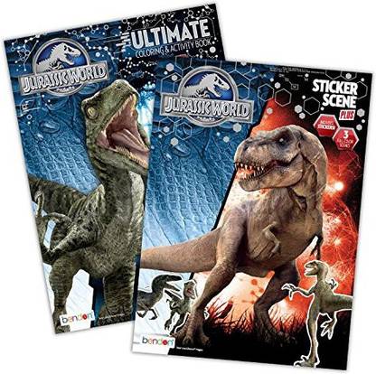 Bendon Jurassic World Color & Activity Value Pack (2 Piece)