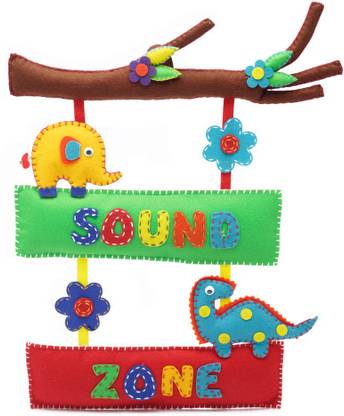 Earthen Hues Hand Made Sound Zone Branch Name Board