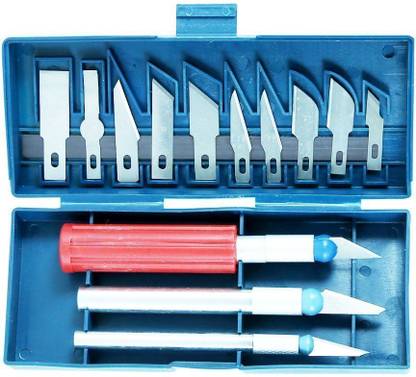 Shrih Set of 13 pcs Professional Paper Cutting Handicrafts knife