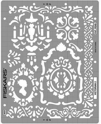 Fiskars SHAPEBOSS STENCIL VICTORIAN 2