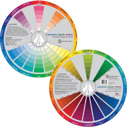 Color Wheel 3389 Color Mixing Guide