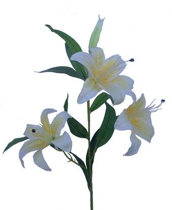 Decorum Yellow Lily Artificial Flower