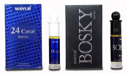 MAYUR 24 Carat & Bosky Floral Attar