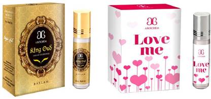 AROCHEM King oudh Love me Combo Floral Attar