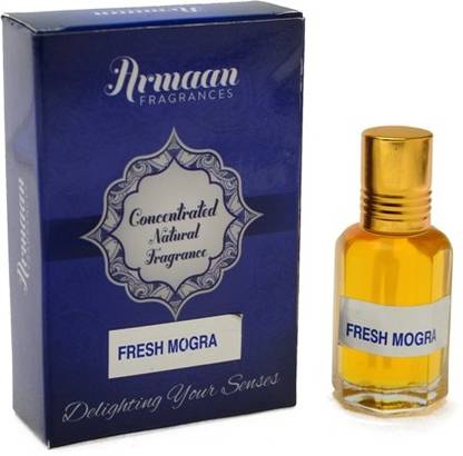 Armaan Fresh Mogra -6ml for Men and Women Floral Attar