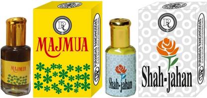 Purandas Ranchhoddas PRS Majmua & Shah-Jahan 12ml Each Herbal Attar