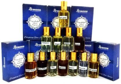 Armaan Pack of 12 Pcs set Floral Attar