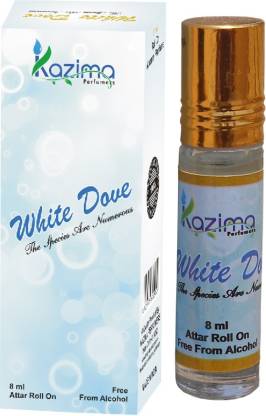 Kazima Perfumers White Dove Perfume 8 ML Floral Attar