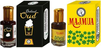 Purandas Ranchhoddas PRS Dehnal-Oud & Majmua 6ml Each Herbal Attar