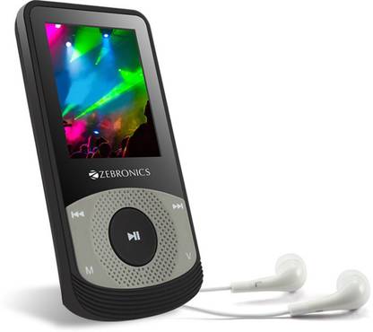 ZEBRONICS MupicBeat2 Grey MP4 Player