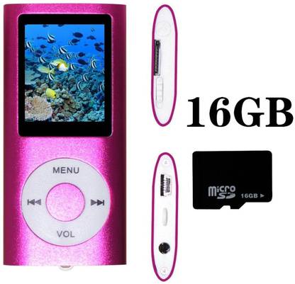 WONDERWORLD ™ Surround Sound™ ZooM-999 16GB MP4 Music Media Movie Ebooks FM Radio 1.8" LCD Screen 4 GB MP4 Player