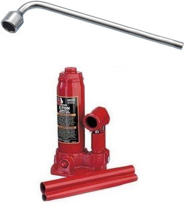 Speedwav 1 2 Ton Hyrdaulic Bottle Shaped Jack, 1 21mmL-ShapedSpanner-HyundaiSantro Combo