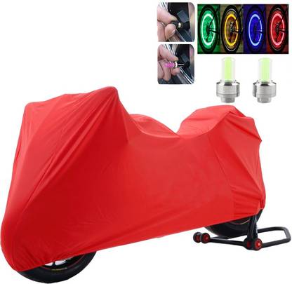 Aazo Honda Activa body cover, 1Pair Tyre Light (Motion Sensor) Combo