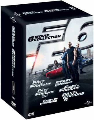 Fast & Furious - 6 Movie Collection Complete