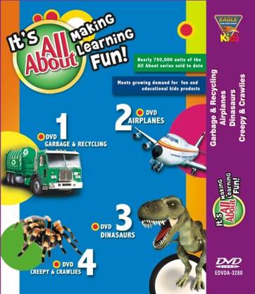 It's All About Making Learning Fun (Set Of 4 DVD's)