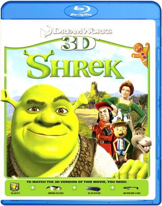 Shrek 1 3D Price in India Buy Shrek 1 3D online at Flipkart com