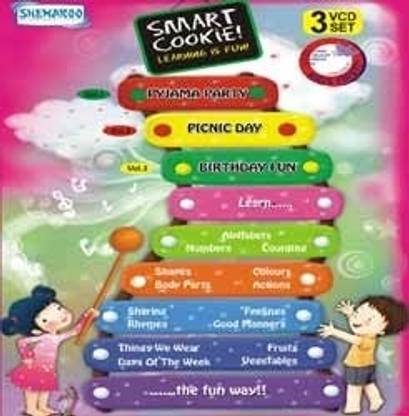 Smart Cookie - Learning Is Fun (3 VCD Pack)