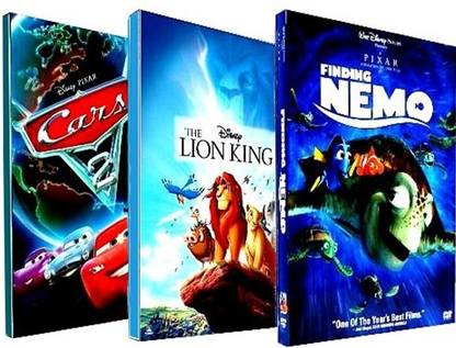Cars 2 / The Lion King / Finding Nemo