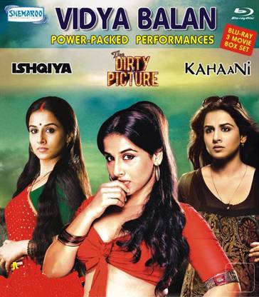 Vidya Balan 3 Movie Blu Ray Box Set
