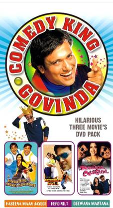 Comedy King Govinda (3 Film DVD Collection)