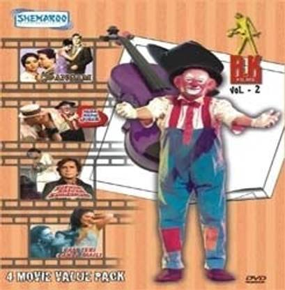 R K Films 4 Movie Pack Vol-2 (Sangam, Mera Naam Joker, Satyam Shivam Sundram, Ram Teri Ganga Maili)