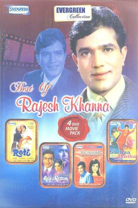 Rajesh Khanna - Combo Pack (Roti/ Aap Ki Kasam/ Do Raaste/ Sachaa Jhutha)