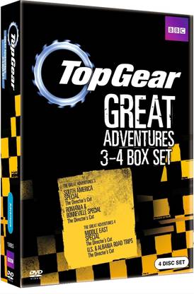 Top Gear Great Adventures 3 - 4 Box Set Complete