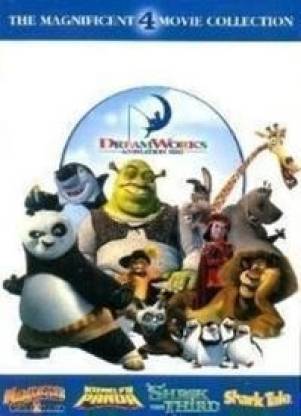 DreamWorks Animation Pack (Kung Fu Panda Madagascar 2 Shrek 3 Shark Tale)