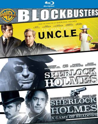 The Man From U.N.C.L.E., Sherlock Holmes & Sherlock Holmes: A Game Of Shadows - BD