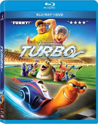 Turbo (Blu Ray + DVD)