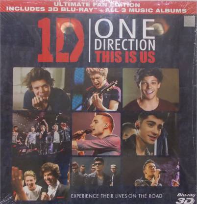 One Direction - This Is Us 3D BD Premium Pack Blu-Ray 3D