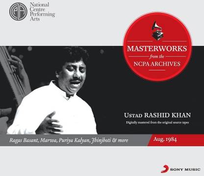 Masterworks From The NCPA Archives - Rashid Khan Audio CD Signature Edition