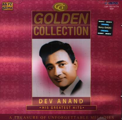 Golden Collection - Dev Anand Audio CD Standard Edition