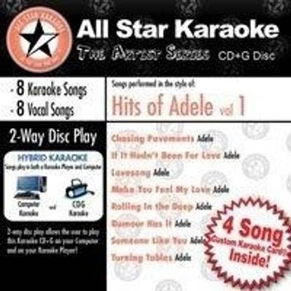 Karaoke Hits Of Adele Various