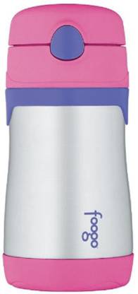 Foogo Phases Stainless Steel Straw Bottle - 295 ml