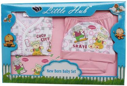 LITTLE HUB BABY SET - 4 PIECES