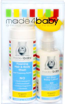 Made 4 Baby Its Bath Time - Organic Citrus Basic Pack