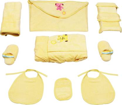 Belle Maison Baby Bath Robe Set (9Pcs.) 0-6 Month