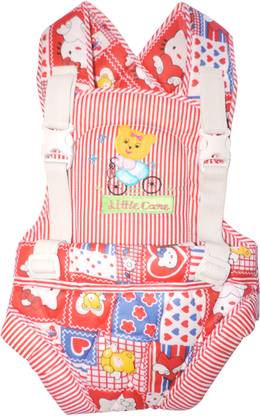 OLE BABY Durable Embroidery Kangaroo Printed Two Way Baby Carrier