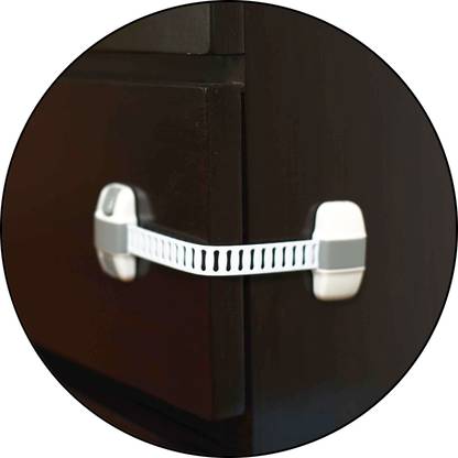 Safe-o-kid High Quality, Adjustable Medium Multi-Purpose Child Safety Lock (Pack of 1)