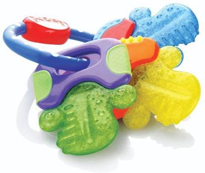 NUBY Icybite Hard/Soft Teething Keys Rattle