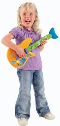 Bubble Guppies Fisher-Price Nickelodeon Fin-Tastic Guitar Rattle